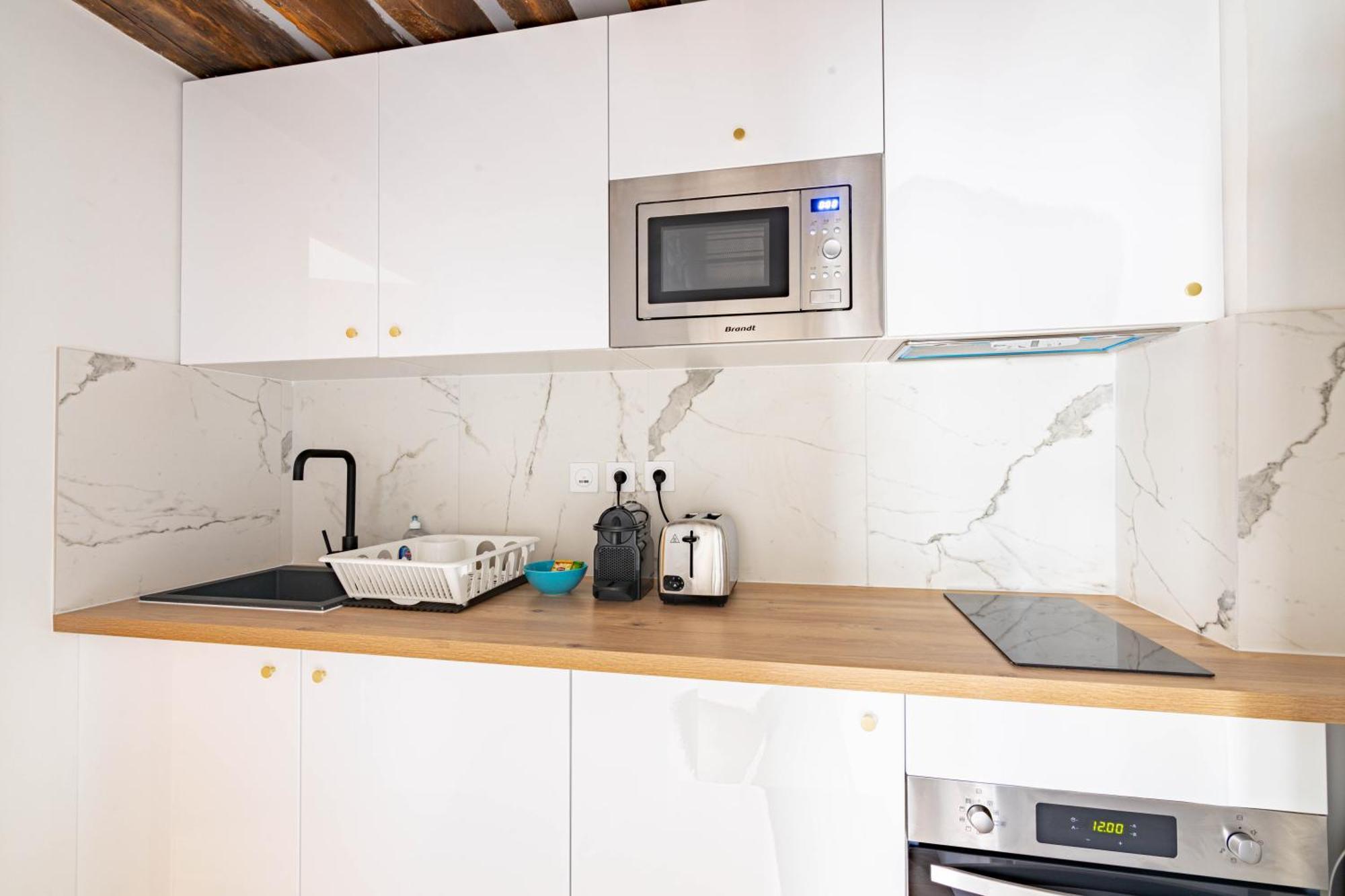 Appartement Quartier Fontaine Chatelet Les Halles Free Netflix Parijs Buitenkant foto