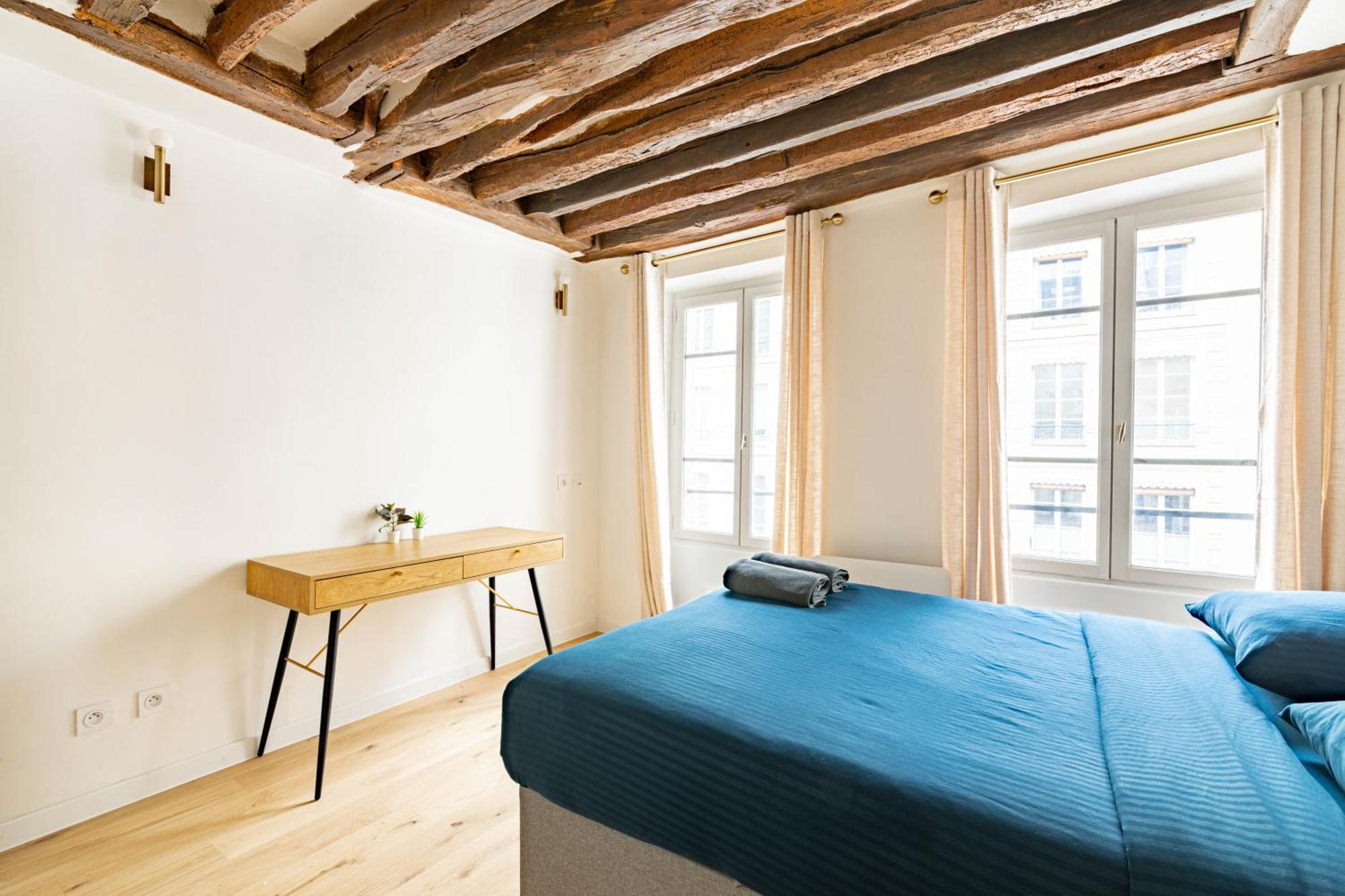 Appartement Quartier Fontaine Chatelet Les Halles Free Netflix Parijs Buitenkant foto