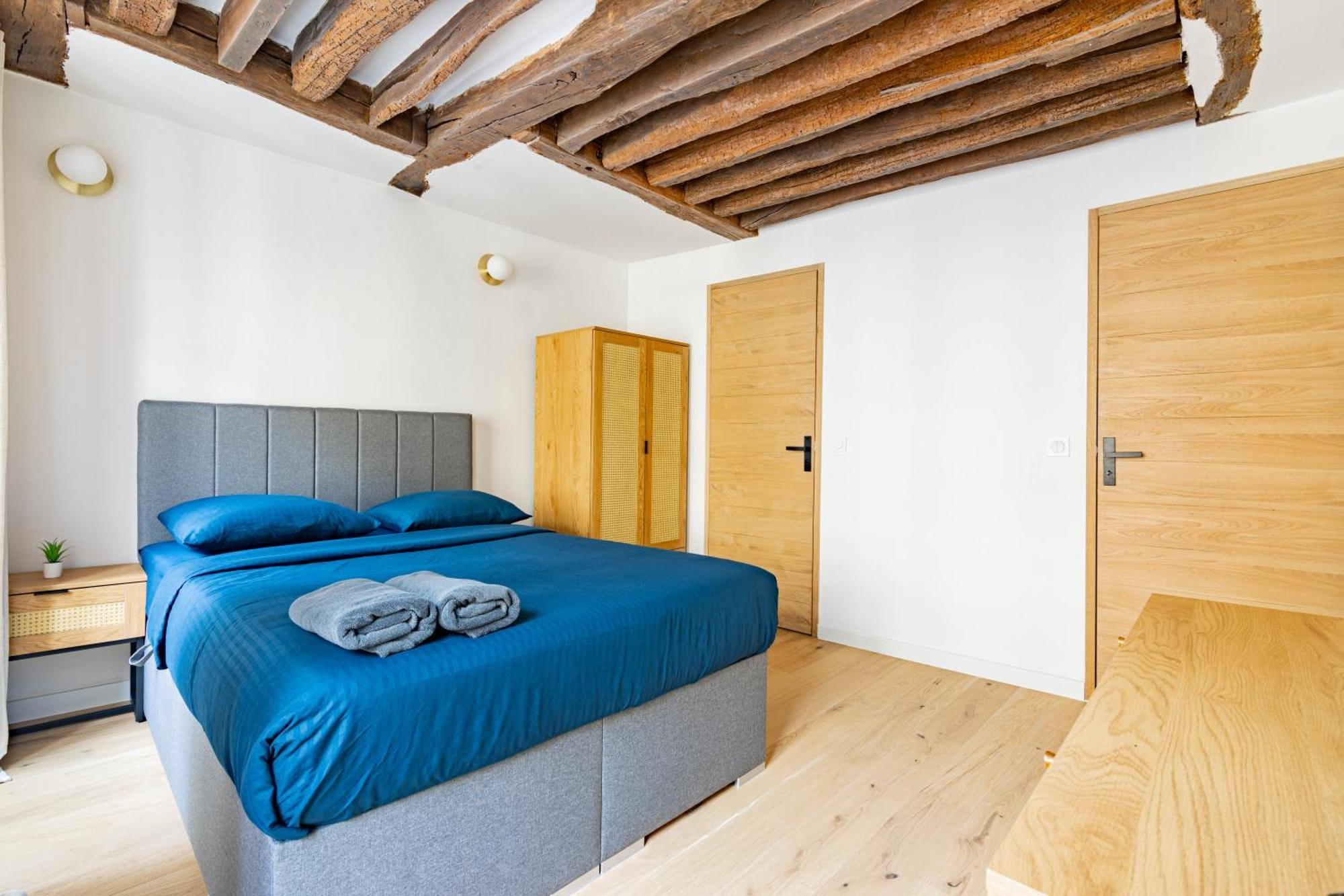 Appartement Quartier Fontaine Chatelet Les Halles Free Netflix Parijs Buitenkant foto